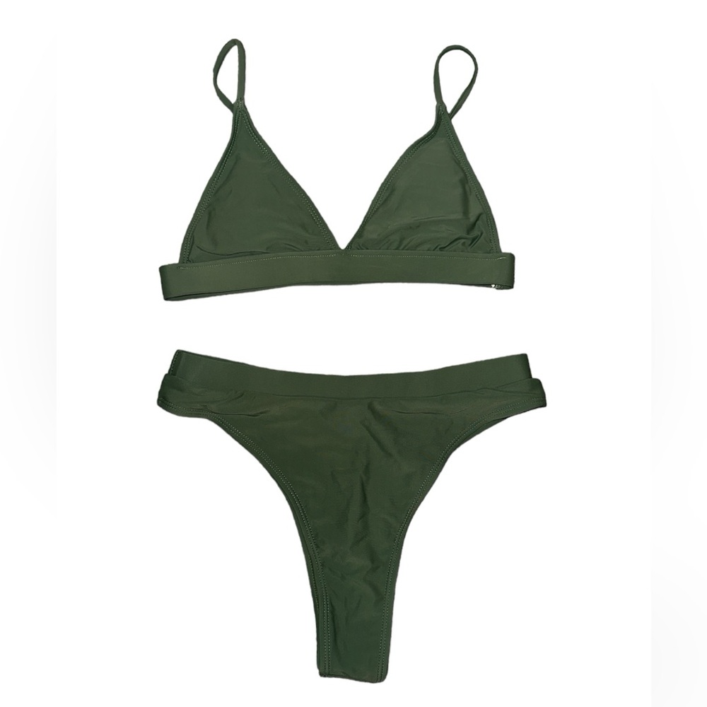 Green bikini